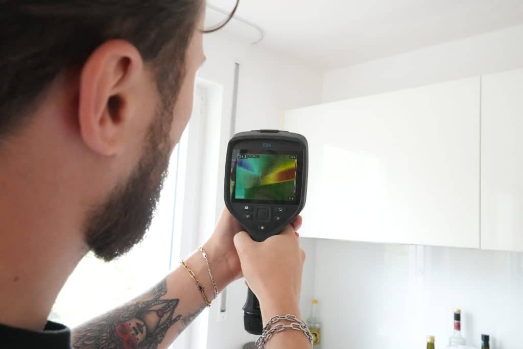 Vilson Trocknung Leckortung mit Wärembildkamera